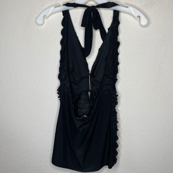 Lipstick Halter Top Black - Picture 4 of 8